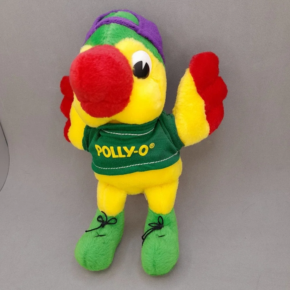 Polly-O String Cheese Parrot Plush 7